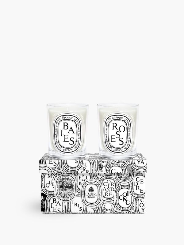 Set of 2 classic candles - To compose