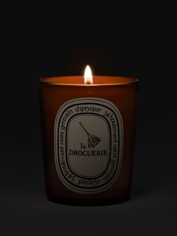 La Droguerie - Odor removing candle with basil