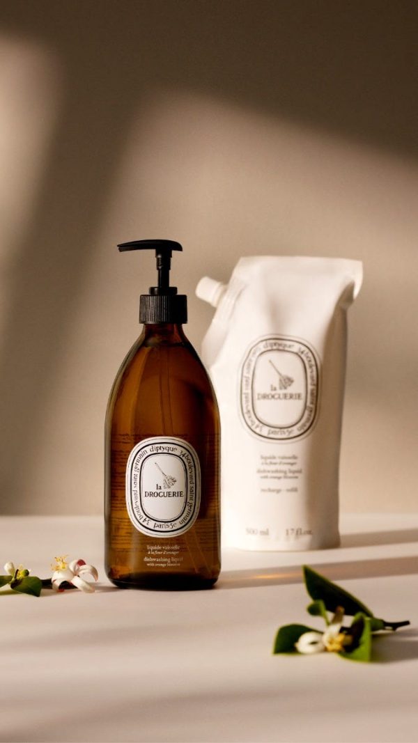 La Droguerie - Refill for dishwashing liquid with orange blossom