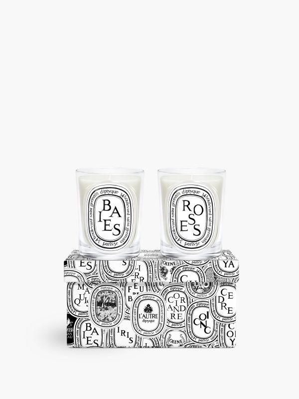 Set of 2 classic candles - To compose