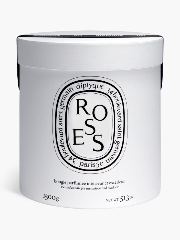 Roses - Very Large Candle