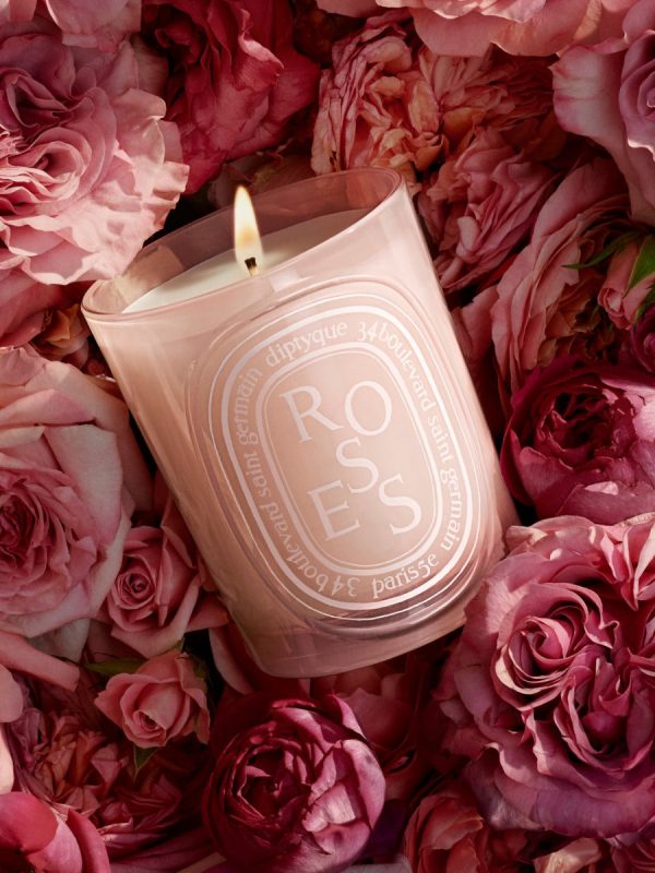 Roses - Medium Candle